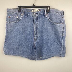 Levis 550 Shorts Mens 42 Blue Relaxed Fit Denim Jean Cutoffs Zipper Fly Casual